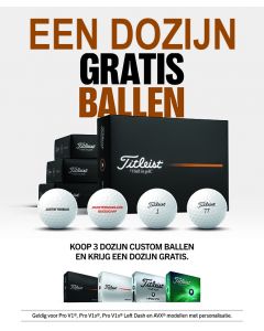 Titleist gratis golfballen